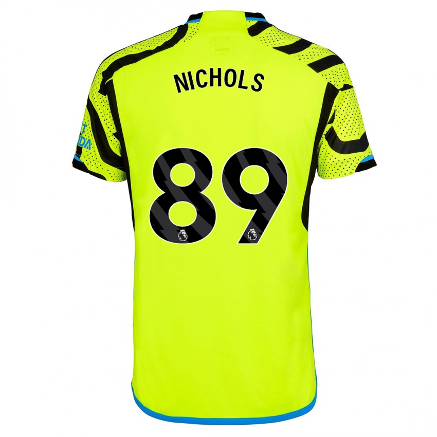 Damen Josh Nichols #89 Gelb Auswärtstrikot Trikot 2023/24 T-Shirt Schweiz