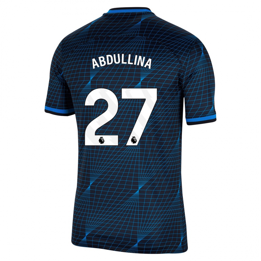 Damen Alsu Abdullina #27 Dunkelblau Auswärtstrikot Trikot 2023/24 T-Shirt Schweiz