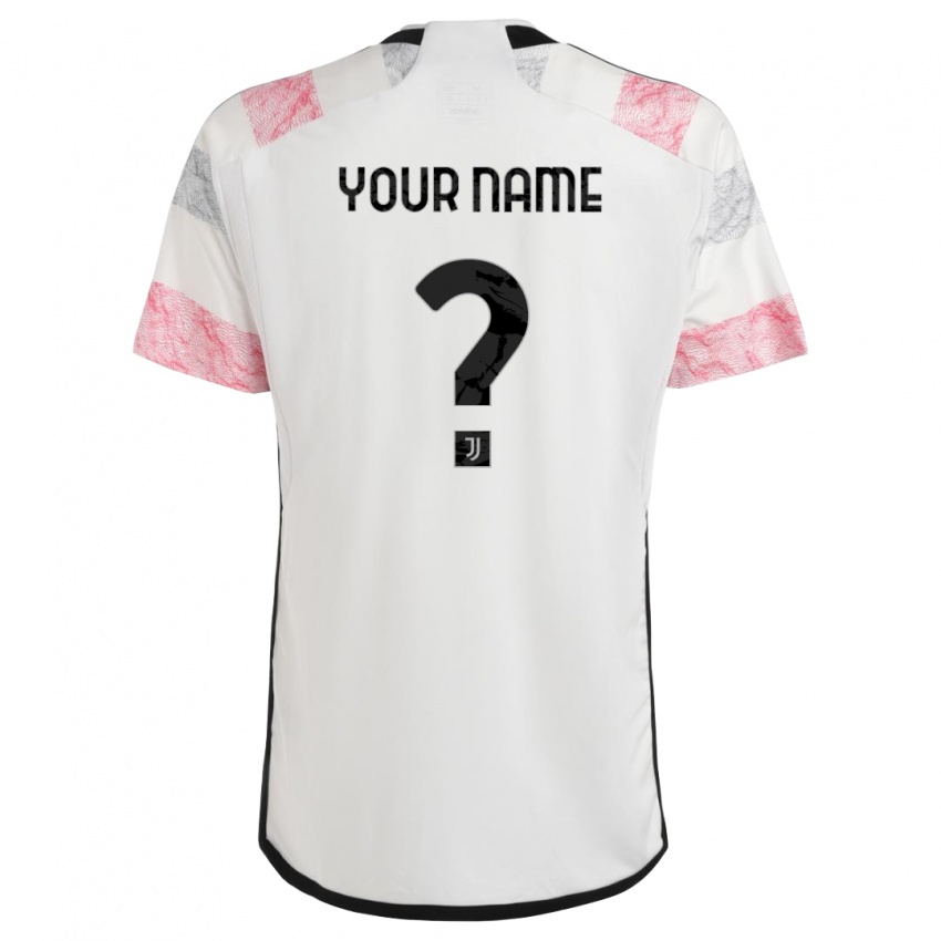 Damen Ihren Namen #0 Weiß Rosa Auswärtstrikot Trikot 2023/24 T-Shirt Schweiz