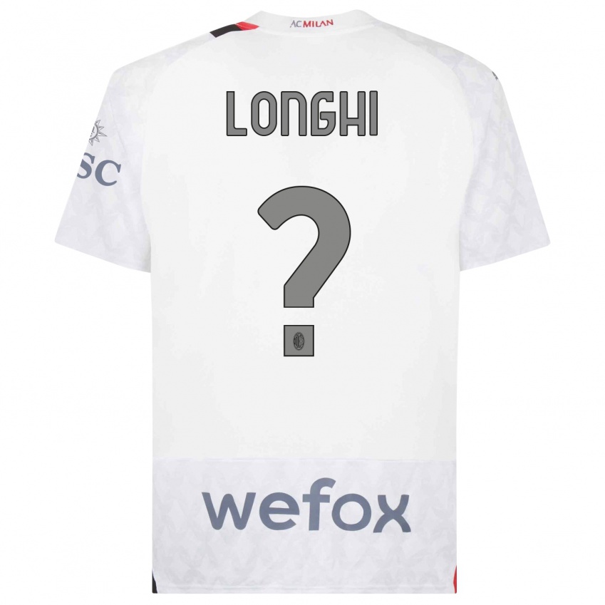 Damen Jordan Longhi #0 Weiß Auswärtstrikot Trikot 2023/24 T-Shirt Schweiz