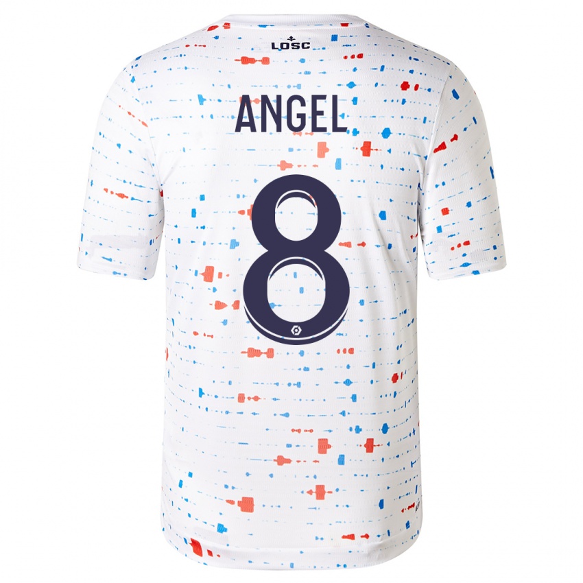 Damen Angel Gomes #8 Weiß Auswärtstrikot Trikot 2023/24 T-Shirt Schweiz