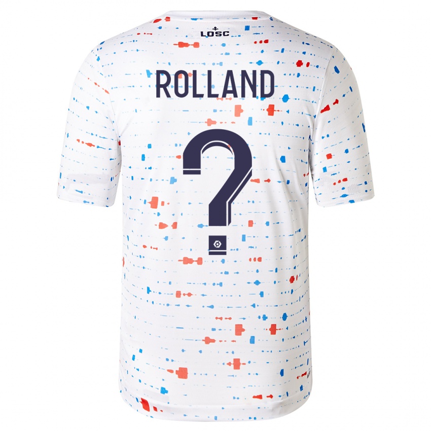 Damen Baptiste Rolland #0 Weiß Auswärtstrikot Trikot 2023/24 T-Shirt Schweiz