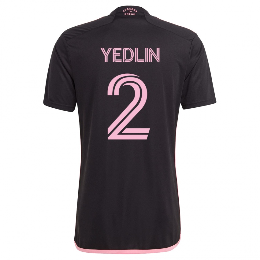 Damen Deandre Yedlin #2 Schwarz Auswärtstrikot Trikot 2023/24 T-Shirt Schweiz