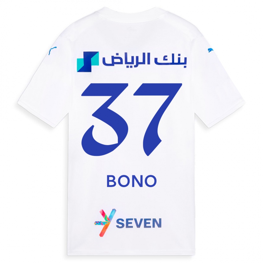 Damen Bono #37 Weiß Auswärtstrikot Trikot 2023/24 T-Shirt Schweiz