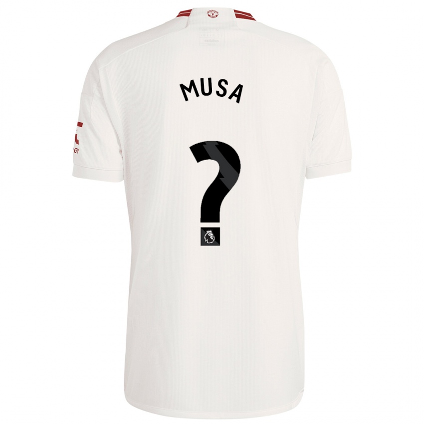 Damen Victor Musa #0 Weiß Ausweichtrikot Trikot 2023/24 T-Shirt Schweiz