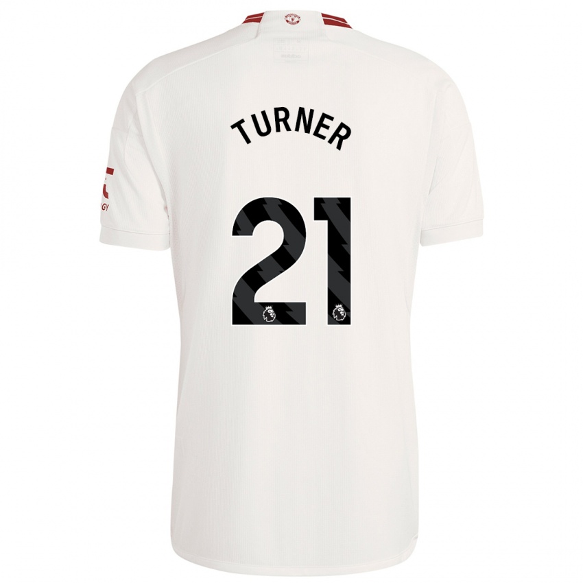 Damen Millie Turner #21 Weiß Ausweichtrikot Trikot 2023/24 T-Shirt Schweiz