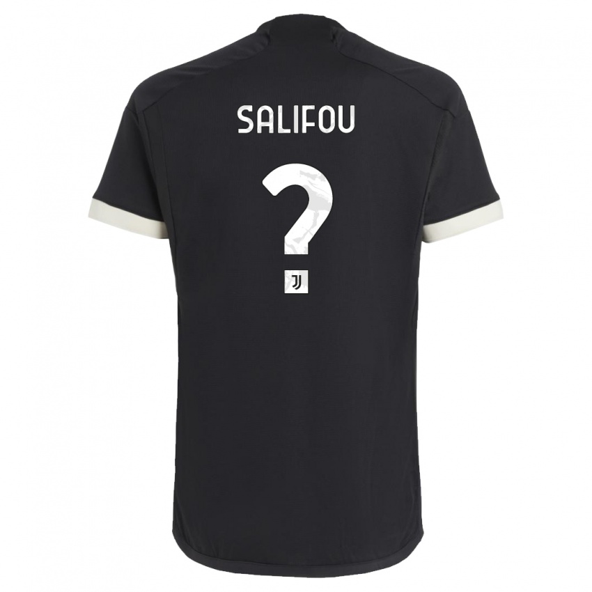 Damen Dikeni Salifou #0 Schwarz Ausweichtrikot Trikot 2023/24 T-Shirt Schweiz