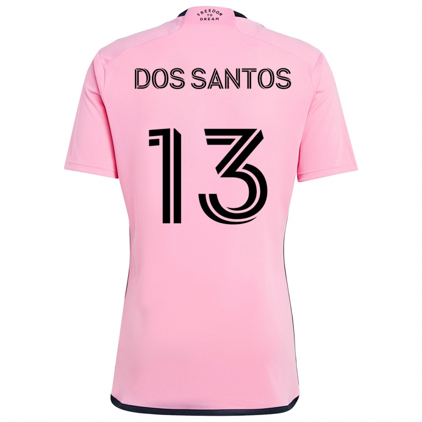 Kinder Cj Dos Santos #13 Rosa Heimtrikot Trikot 2024/25 T-Shirt Schweiz