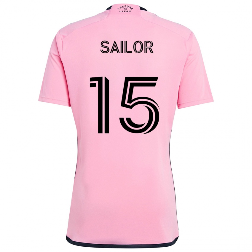 Kinder Ryan Sailor #15 Rosa Heimtrikot Trikot 2024/25 T-Shirt Schweiz