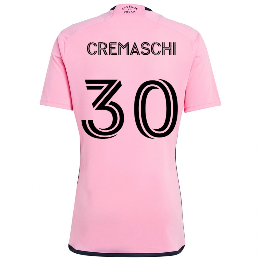 Kinder Benja Cremaschi #30 Rosa Heimtrikot Trikot 2024/25 T-Shirt Schweiz