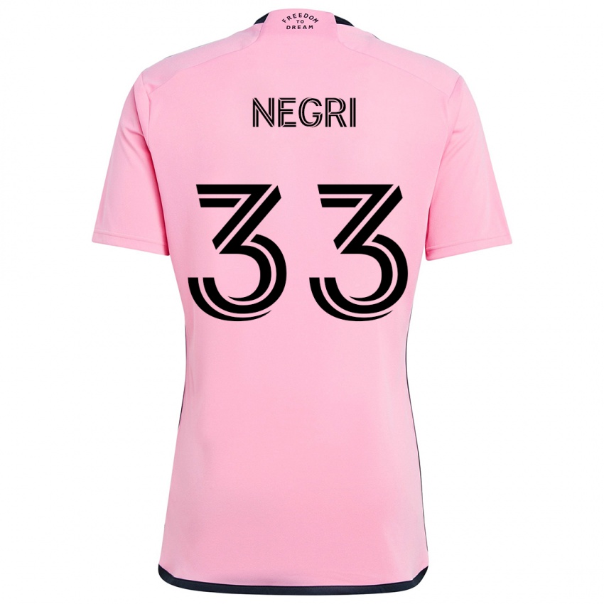 Kinder Franco Negri #33 Rosa Heimtrikot Trikot 2024/25 T-Shirt Schweiz