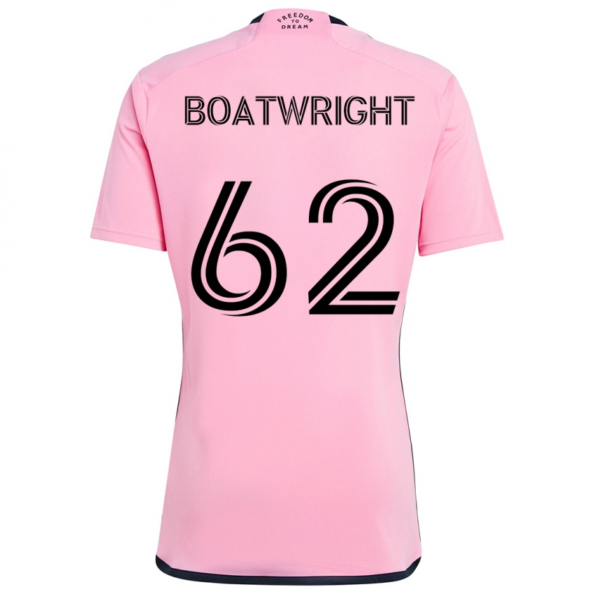 Kinder Israel Boatwright #62 Rosa Heimtrikot Trikot 2024/25 T-Shirt Schweiz