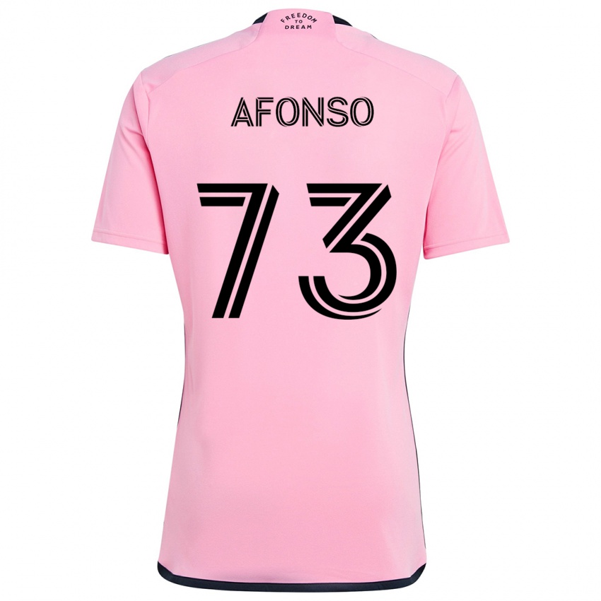 Kinder Leo Afonso #73 Rosa Heimtrikot Trikot 2024/25 T-Shirt Schweiz