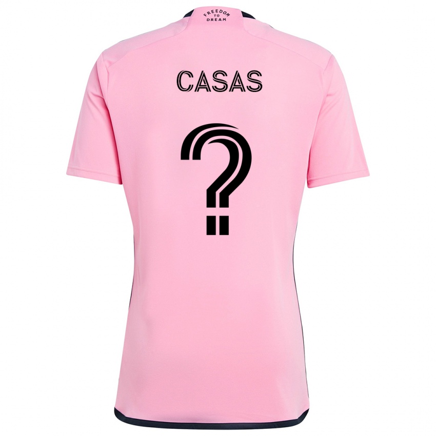 Kinder André Casas #0 Rosa Heimtrikot Trikot 2024/25 T-Shirt Schweiz