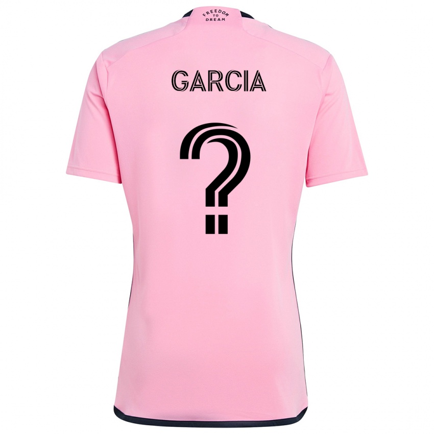 Kinder Lesther Garcia #0 Rosa Heimtrikot Trikot 2024/25 T-Shirt Schweiz