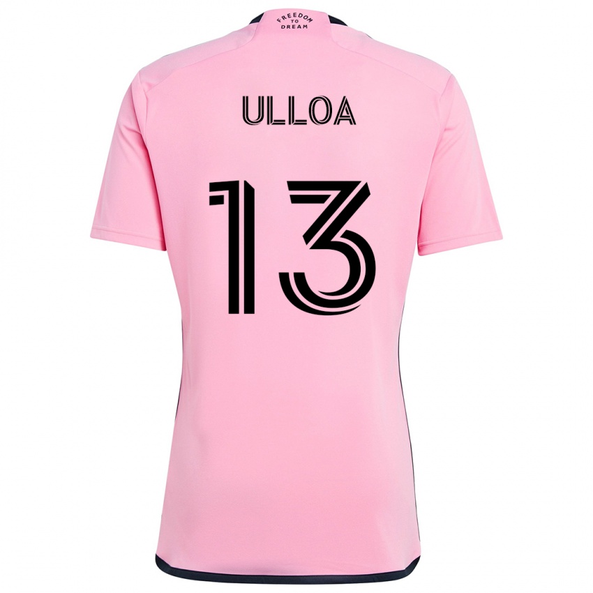 Kinder Víctor Ulloa #13 Rosa Heimtrikot Trikot 2024/25 T-Shirt Schweiz