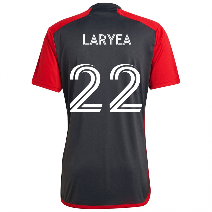 Kinder Richie Laryea #22 Grau Rot Heimtrikot Trikot 2024/25 T-Shirt Schweiz