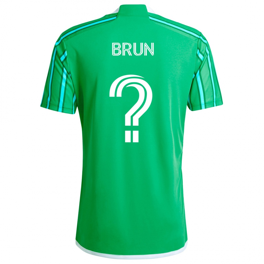 Kinder Shaun Brun #0 Grün Weiß Heimtrikot Trikot 2024/25 T-Shirt Schweiz