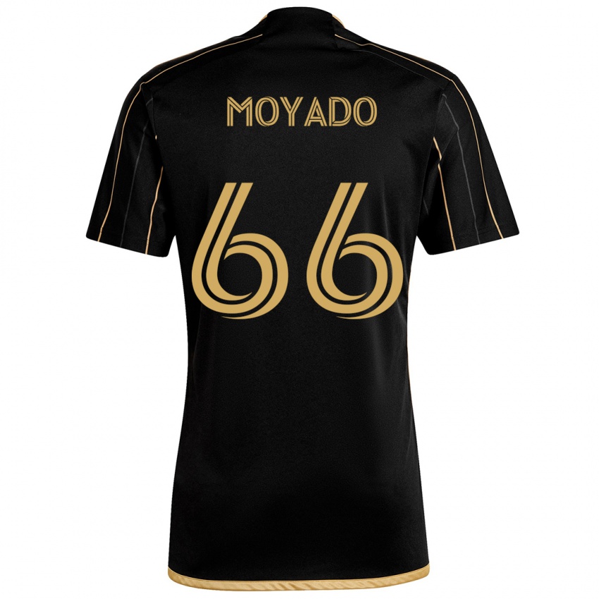 Kinder Bryan Moyado #66 Schwarzes Gold Heimtrikot Trikot 2024/25 T-Shirt Schweiz