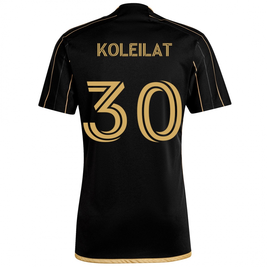 Kinder Jassem Koleilat #30 Schwarzes Gold Heimtrikot Trikot 2024/25 T-Shirt Schweiz