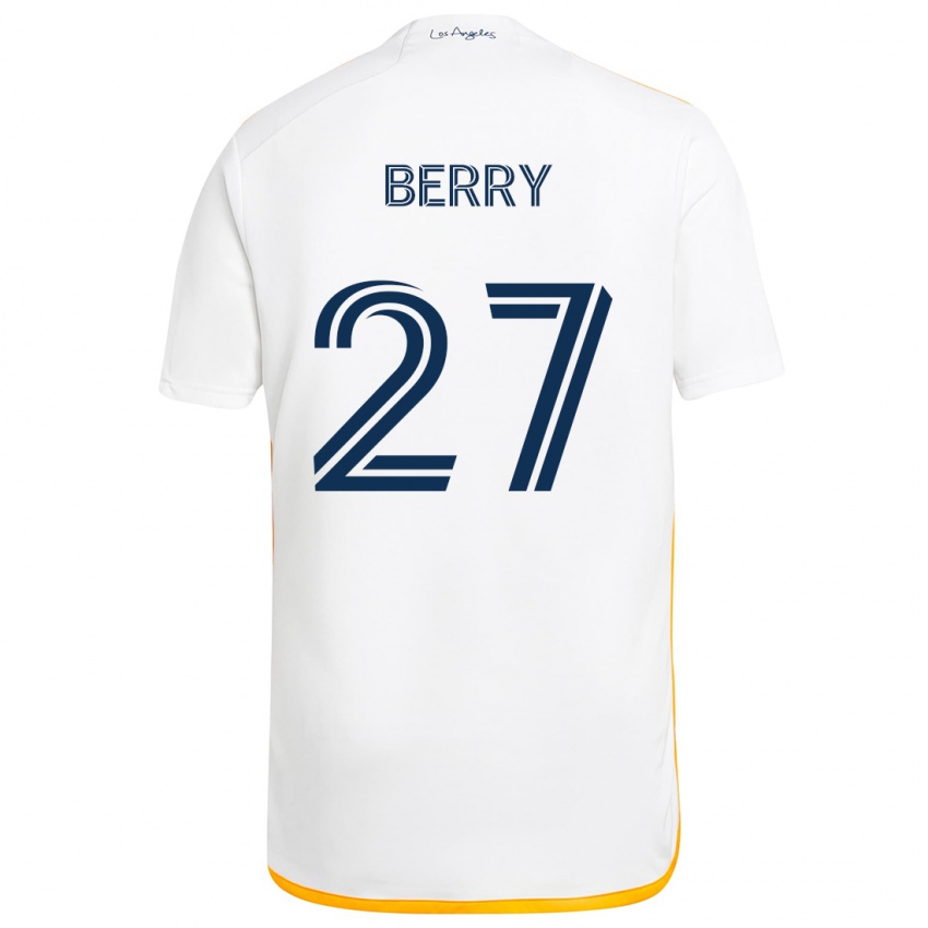 Kinder Miguel Berry #27 Weiß Gelb Heimtrikot Trikot 2024/25 T-Shirt Schweiz