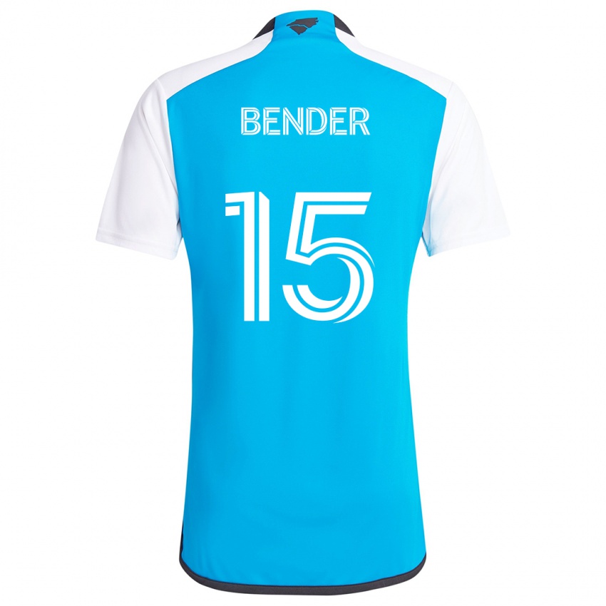 Kinder Ben Bender #15 Blau Weiss Heimtrikot Trikot 2024/25 T-Shirt Schweiz