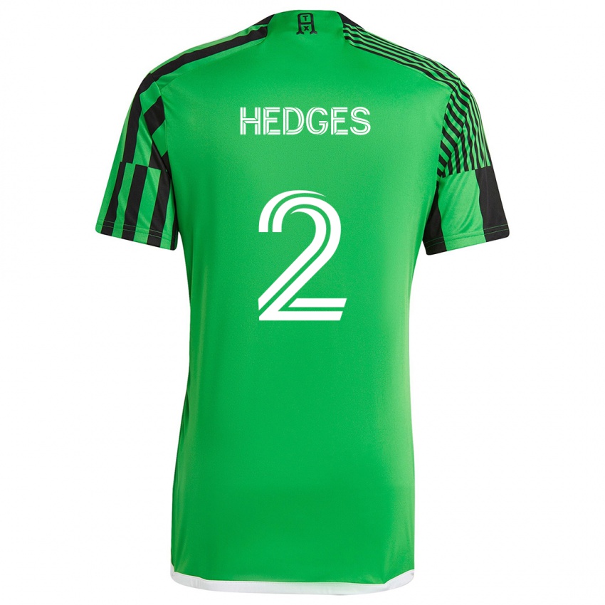 Kinder Matt Hedges #2 Grün Schwarz Heimtrikot Trikot 2024/25 T-Shirt Schweiz