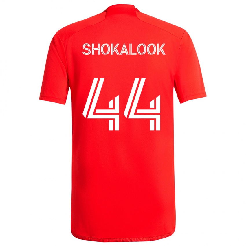 Kinder Jason Shokalook #44 Rot-Weiss Heimtrikot Trikot 2024/25 T-Shirt Schweiz