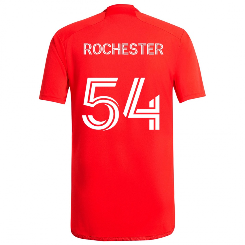 Kinder Lamonth Rochester #54 Rot-Weiss Heimtrikot Trikot 2024/25 T-Shirt Schweiz