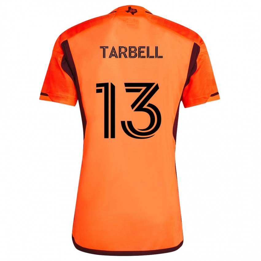 Kinder Andrew Tarbell #13 Orange Schwarz Heimtrikot Trikot 2024/25 T-Shirt Schweiz