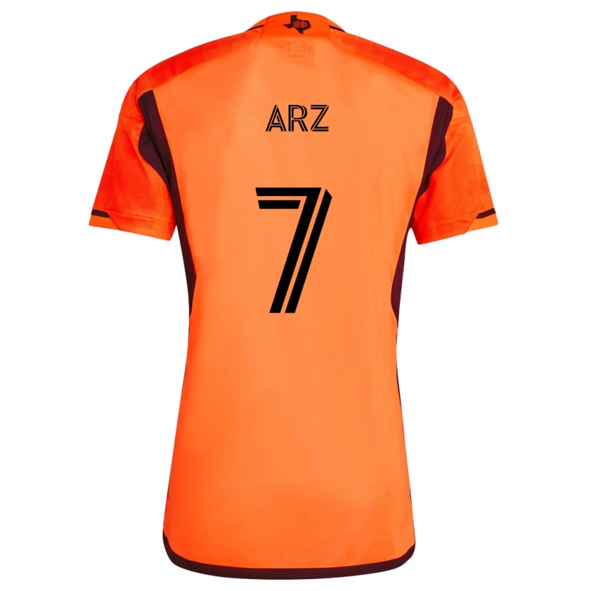 Kinder Exon Arzú #7 Orange Schwarz Heimtrikot Trikot 2024/25 T-Shirt Schweiz