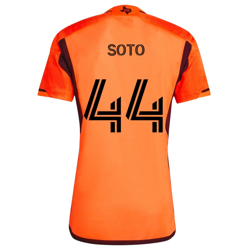 Kinder Ezekiel Soto #44 Orange Schwarz Heimtrikot Trikot 2024/25 T-Shirt Schweiz