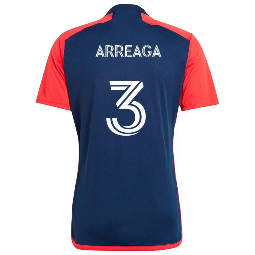 Kinder Xavier Arreaga #3 Blau Rot Heimtrikot Trikot 2024/25 T-Shirt Schweiz