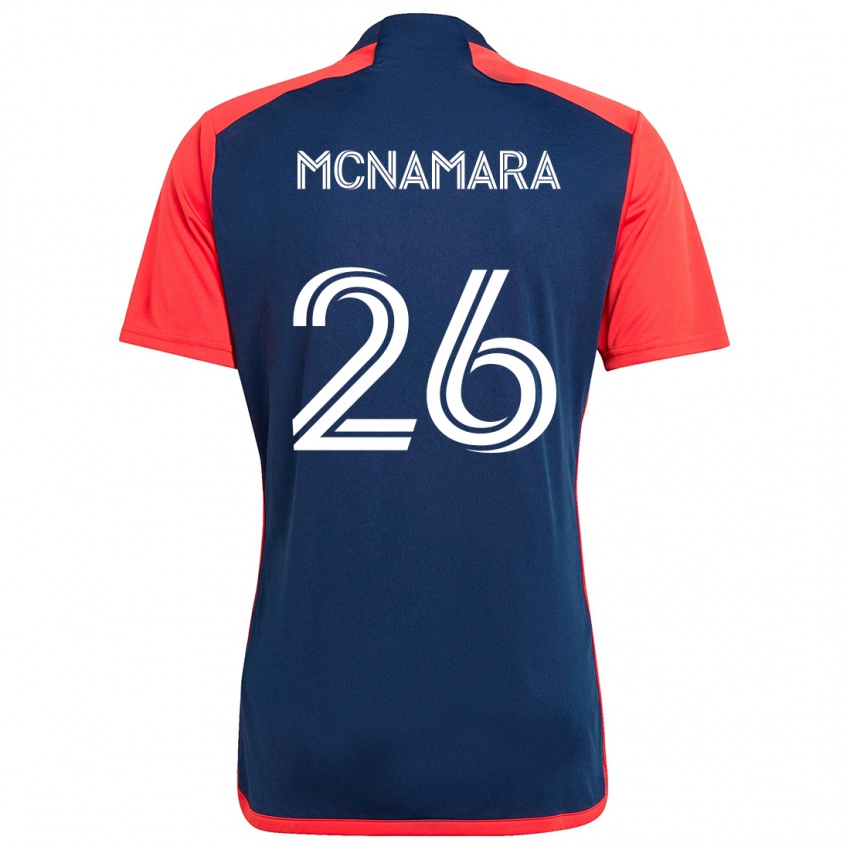 Kinder Tommy Mcnamara #26 Blau Rot Heimtrikot Trikot 2024/25 T-Shirt Schweiz