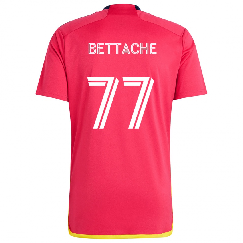 Kinder Faysal Bettache #77 Rot Blau Heimtrikot Trikot 2024/25 T-Shirt Schweiz