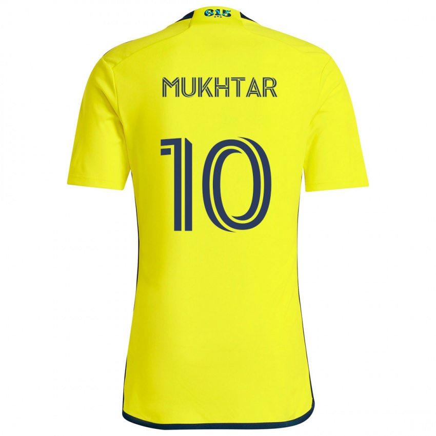 Kinder Hany Mukhtar #10 Gelb Blau Heimtrikot Trikot 2024/25 T-Shirt Schweiz