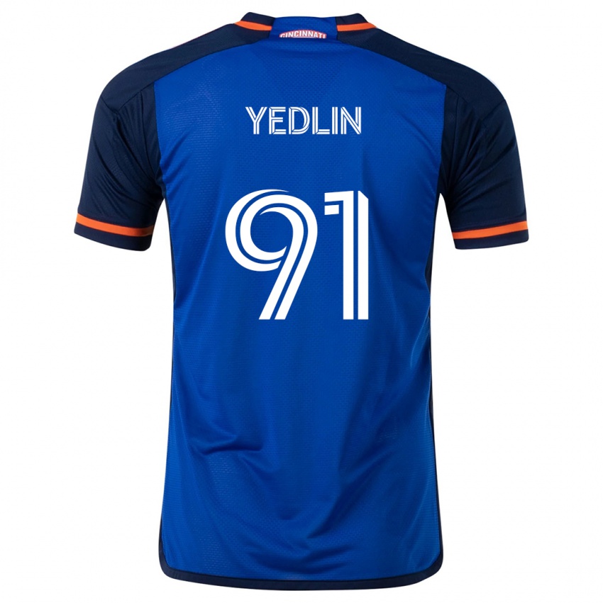 Kinder Deandre Yedlin #91 Blau Weiss Heimtrikot Trikot 2024/25 T-Shirt Schweiz