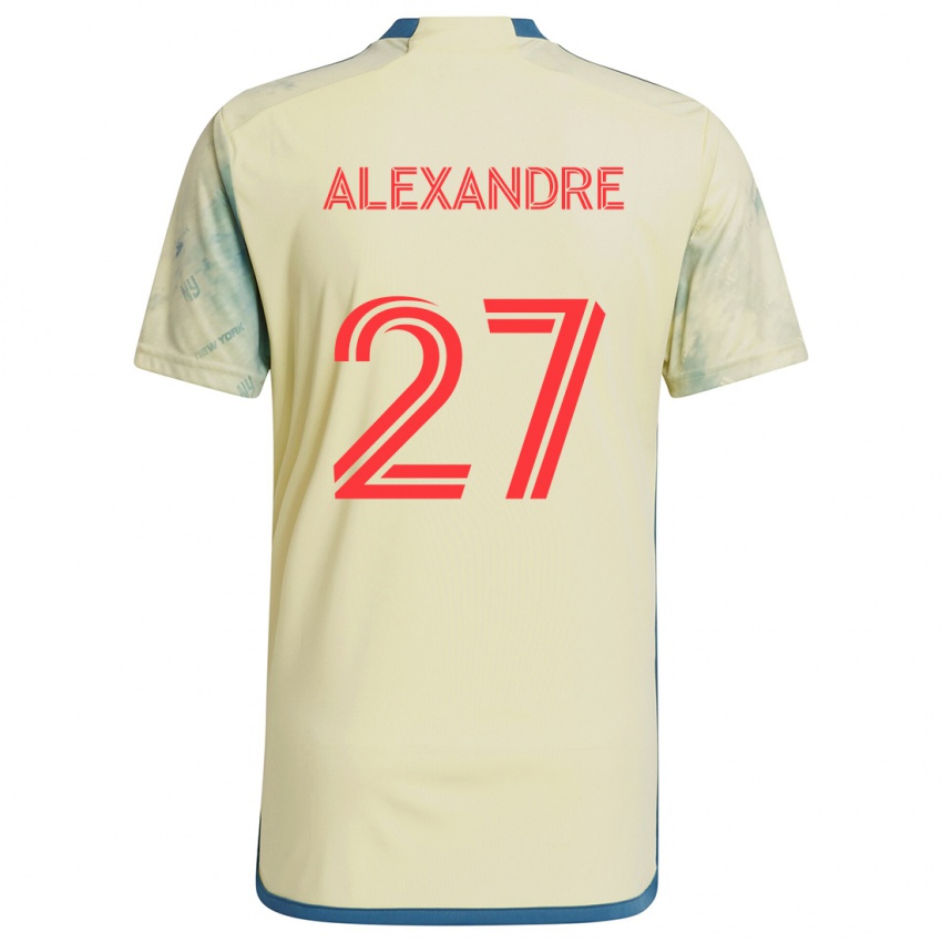 Kinder Davi Alexandre #27 Gelb Rot Blau Heimtrikot Trikot 2024/25 T-Shirt Schweiz