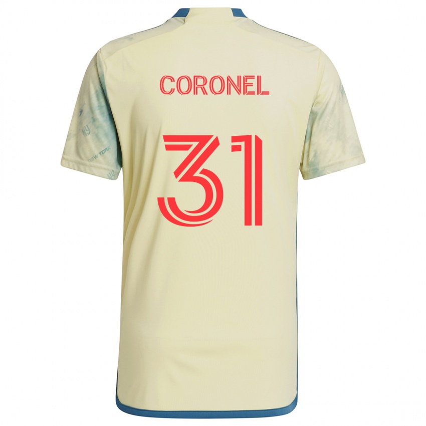 Kinder Carlos Coronel #31 Gelb Rot Blau Heimtrikot Trikot 2024/25 T-Shirt Schweiz