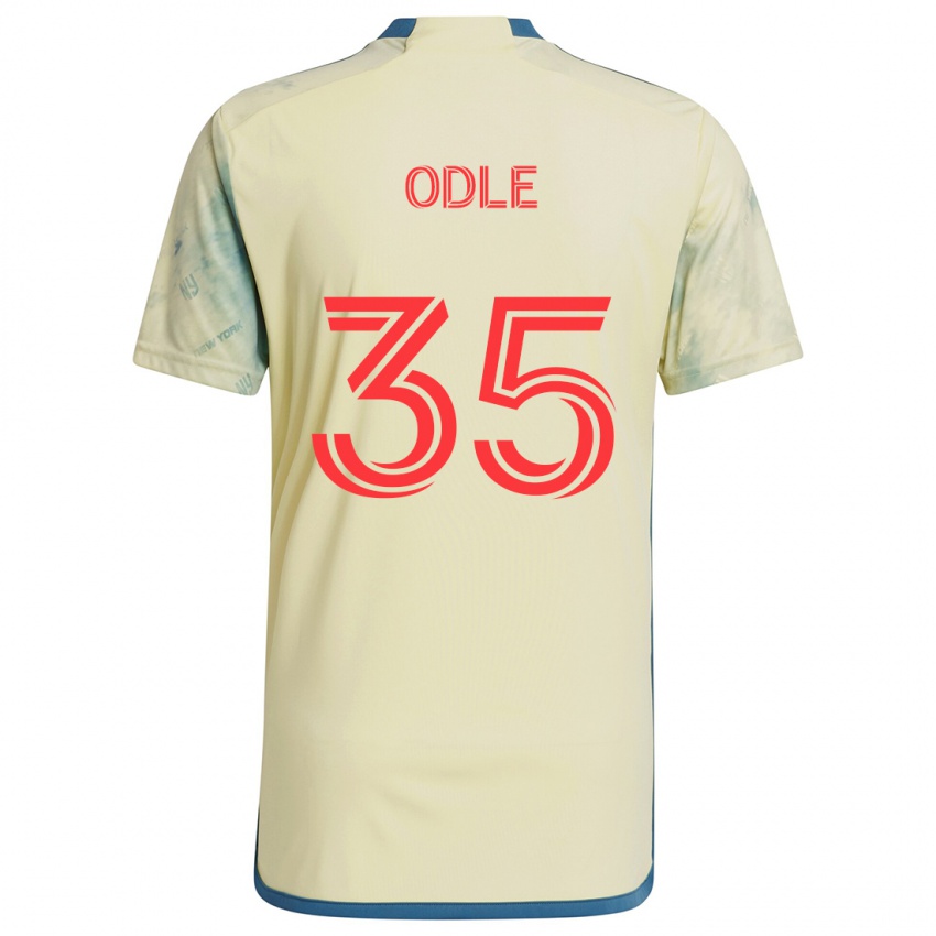 Kinder Dallas Odle #35 Gelb Rot Blau Heimtrikot Trikot 2024/25 T-Shirt Schweiz