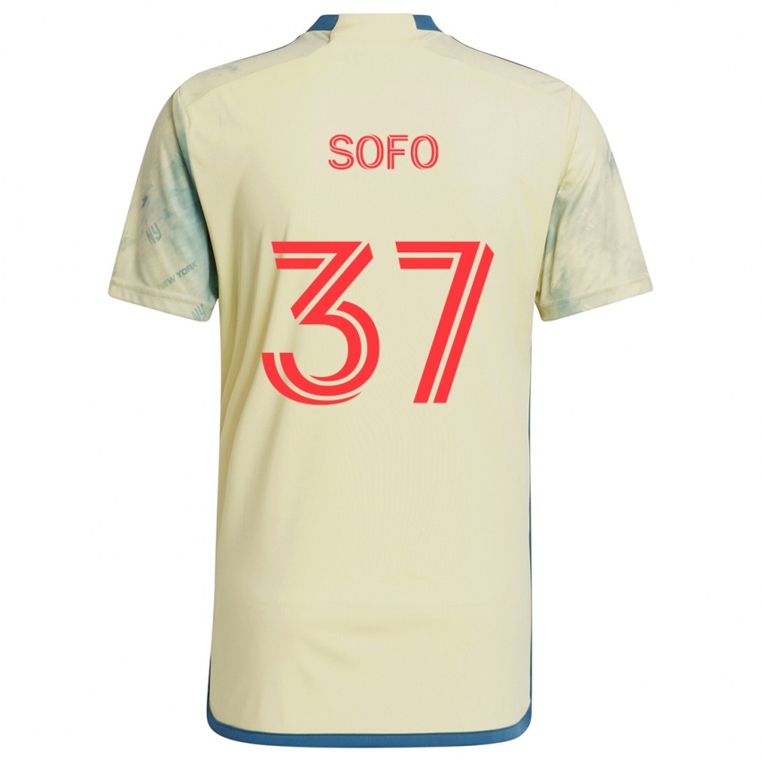 Kinder Mohammed Sofo #37 Gelb Rot Blau Heimtrikot Trikot 2024/25 T-Shirt Schweiz