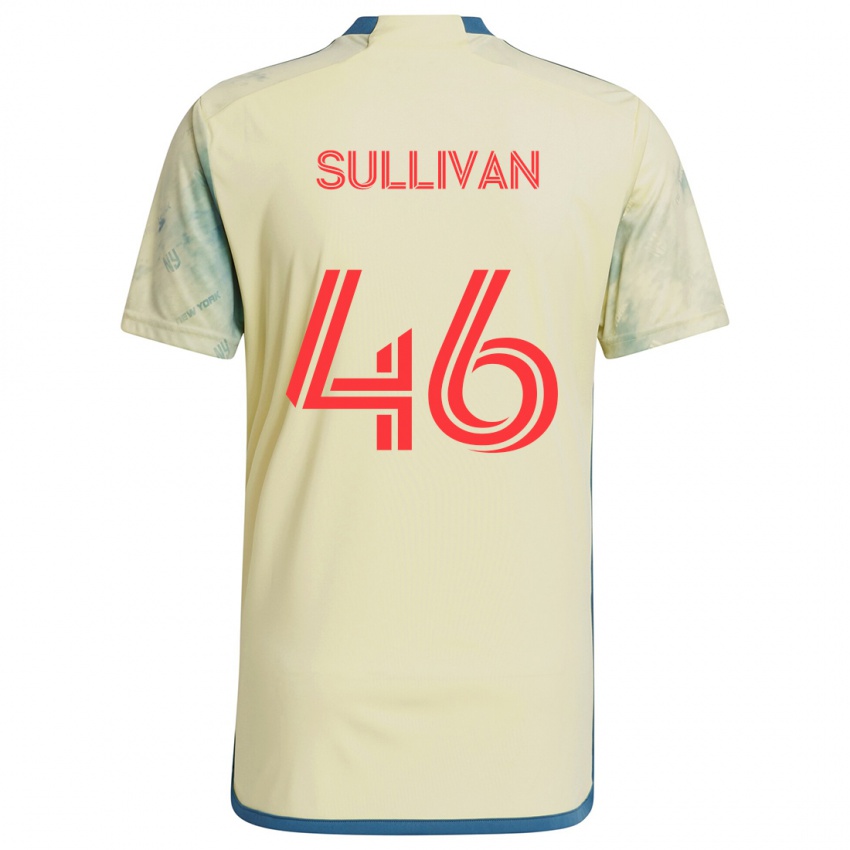 Kinder Dylan Sullivan #46 Gelb Rot Blau Heimtrikot Trikot 2024/25 T-Shirt Schweiz