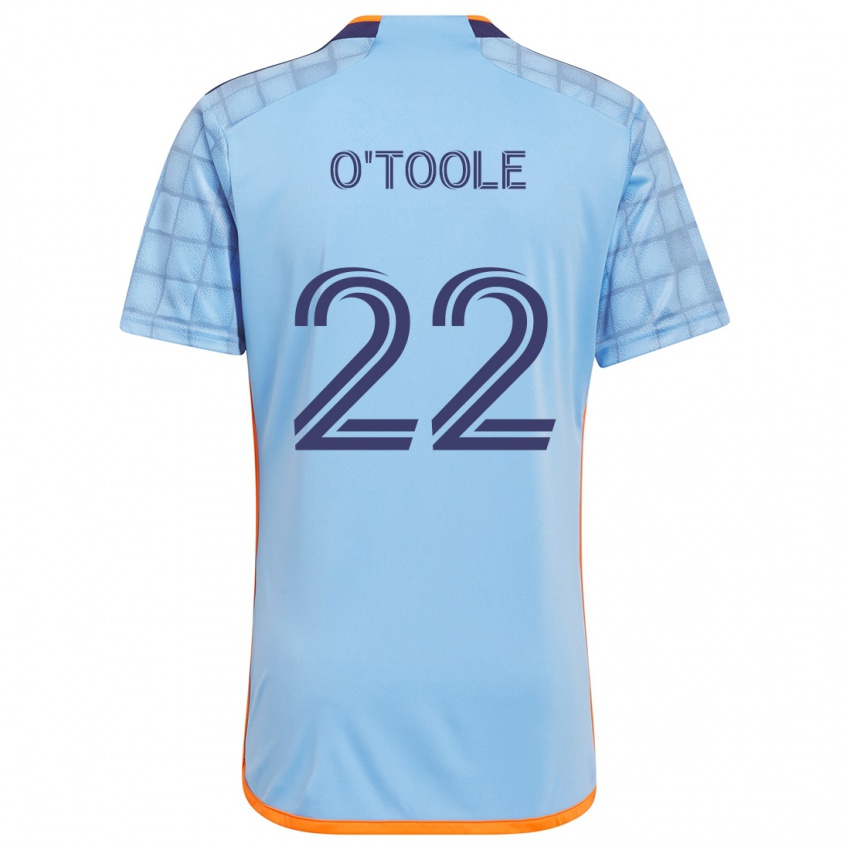 Kinder Kevin O'toole #22 Blau Orange Heimtrikot Trikot 2024/25 T-Shirt Schweiz