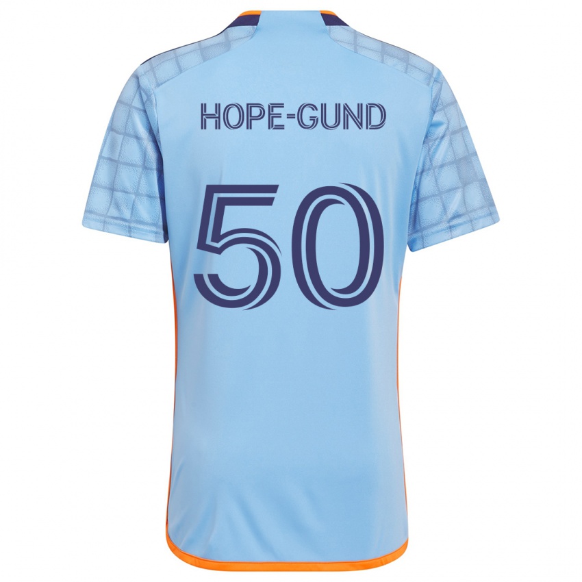 Kinder Kofi Hope-Gund #50 Blau Orange Heimtrikot Trikot 2024/25 T-Shirt Schweiz