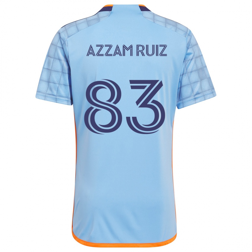 Kinder Camil Azzam Ruiz #83 Blau Orange Heimtrikot Trikot 2024/25 T-Shirt Schweiz