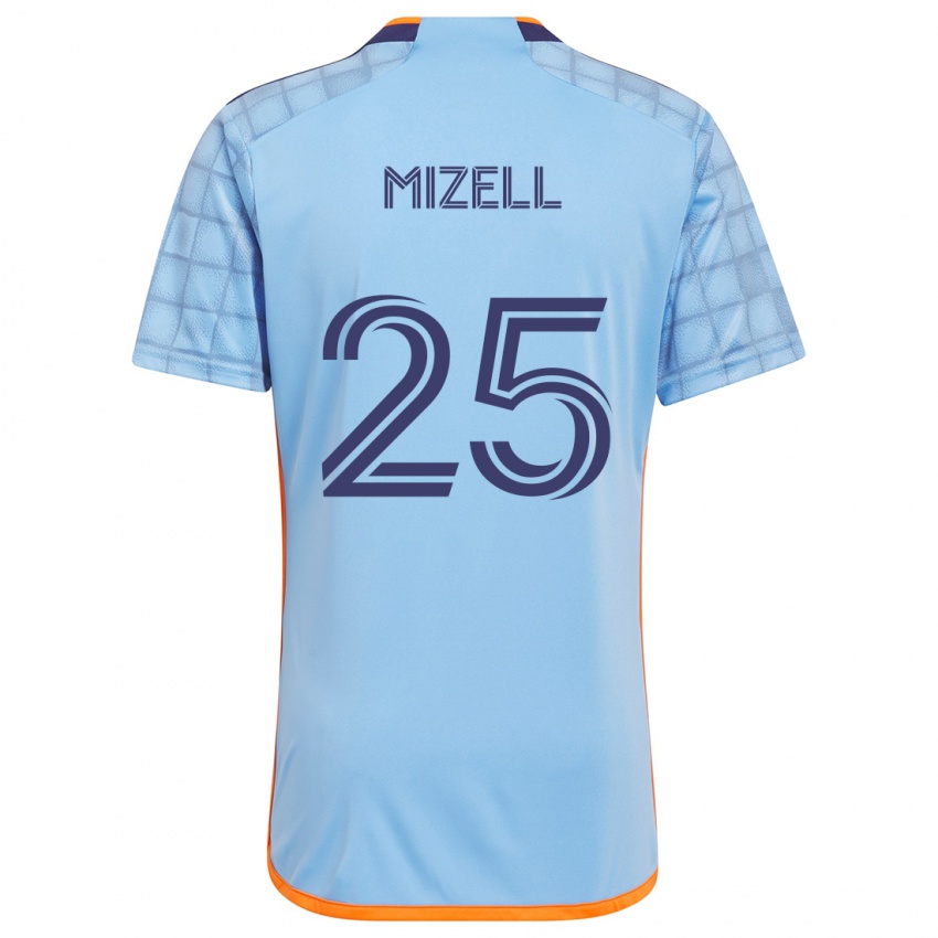 Kinder Cody Mizell #25 Blau Orange Heimtrikot Trikot 2024/25 T-Shirt Schweiz