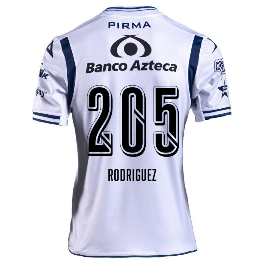 Kinder Alberto Rodríguez #205 Weiß Marineblau Heimtrikot Trikot 2024/25 T-Shirt Schweiz