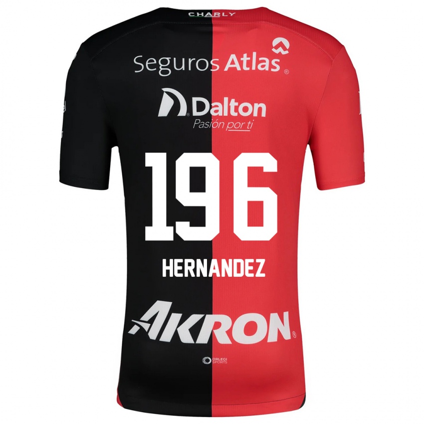 Kinder Miguel Hernández #196 Rot Schwarz Heimtrikot Trikot 2024/25 T-Shirt Schweiz