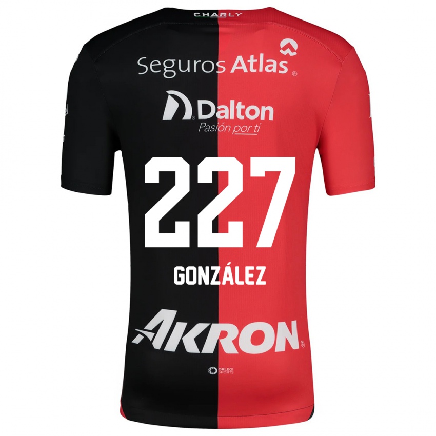 Kinder Rodolfo González #227 Rot Schwarz Heimtrikot Trikot 2024/25 T-Shirt Schweiz