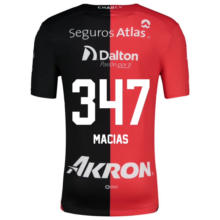 Kinder Ángel Macías #347 Rot Schwarz Heimtrikot Trikot 2024/25 T-Shirt Schweiz